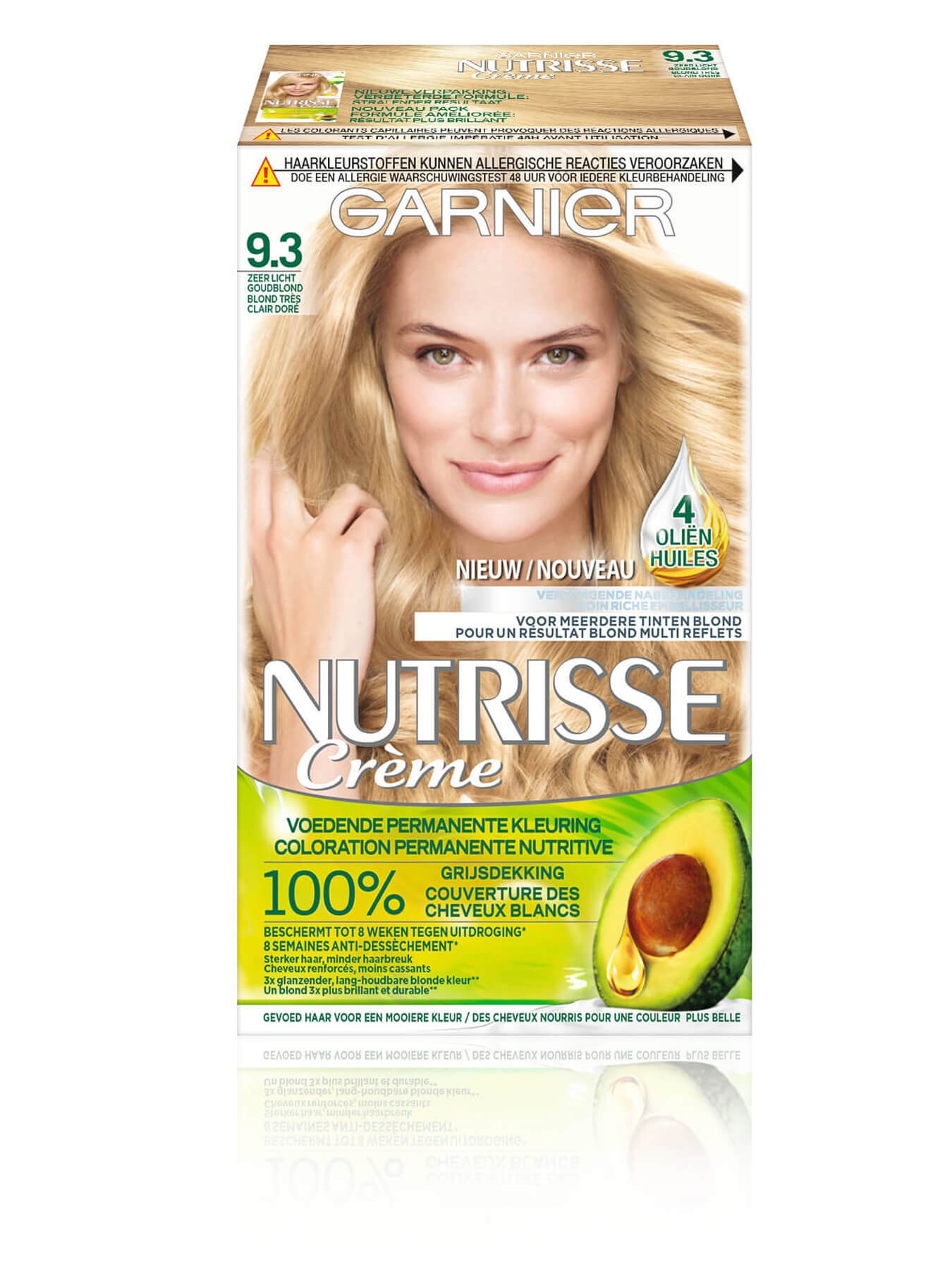 Nutrisse Creme 9.3 zeer licht goudblond